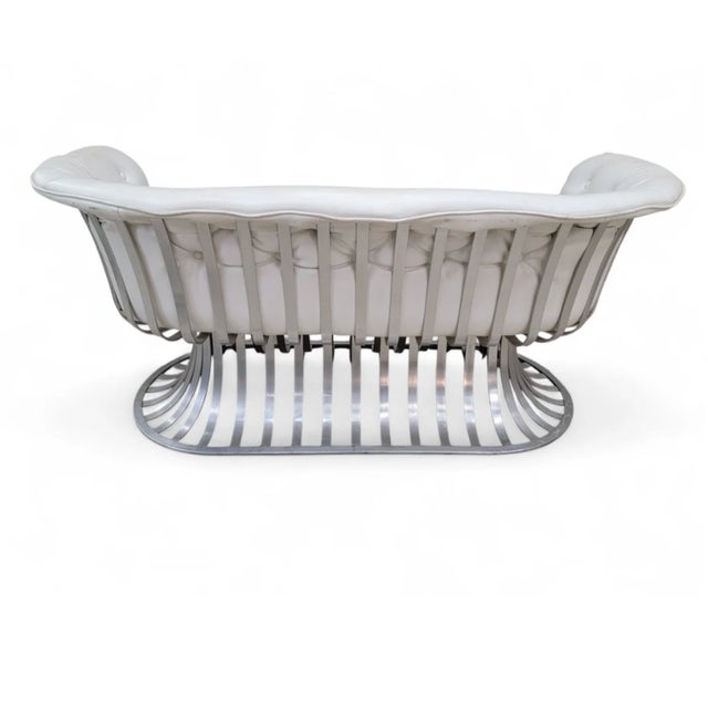 Mid Century Modern Extruded Aluminum Indoor/Outdoor 5 Piece Parlor Set Attributed to Russel Woodard ****Selling for...