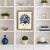 This is print (two) from our "Vintage Seaweed" series in blue. Please note there are 4 images in this series, see our...