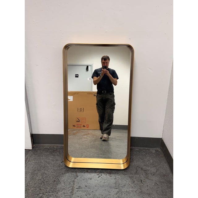 Design Plus Gallery presents a NEW Lisette Mirror from Restoration Hardware. This contemporary mirror is defined by an...