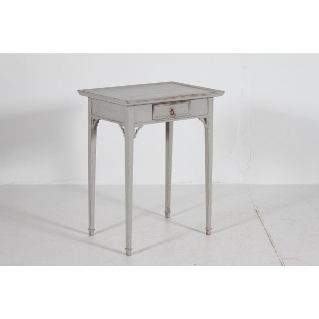 Danish Louis XVI Style Side Table in Pine, 1890s For Sale - Image 13 of 13