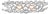 Sterling Silver Diamond Accent 3 Piece Adjustable Bolo Bracelet Set For Sale