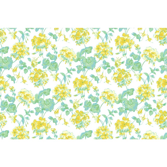 The sunrise resplendent over an Anglo-American garden, dewy and delicious. Shimmering in the morning light, the geraniums...