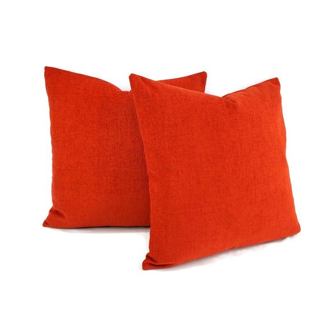 From Arc Com fabrics is Spirit in the color Watermelon pillow cover. This is a soft solid chenille fabric in a soft bright...