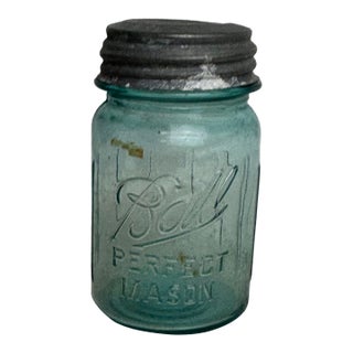 Small 1920s Ball Jar For Sale