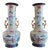 Large Pair of Chinese Famille Rose Vases, Qing Dynasty 19th Century For Sale