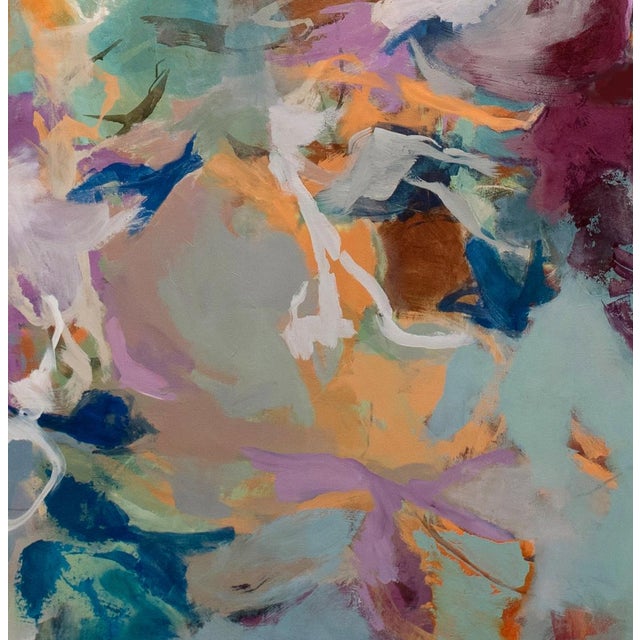 Large-Scale Original Abstract Oil Painting For Sale In Dallas - Image 6 of 6