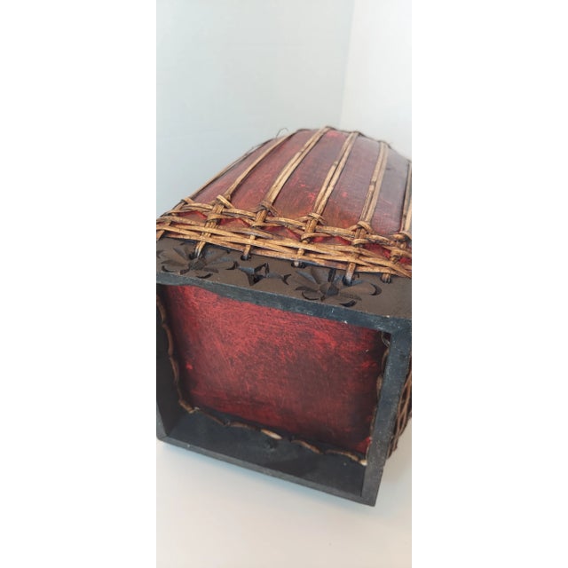 Asian Vintage Asian Rice Basket For Sale - Image 3 of 8