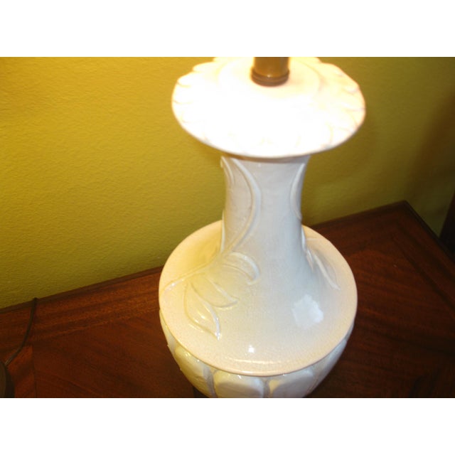 Ceramic Rembrandt Style Vintage Table Lamp For Sale - Image 7 of 9
