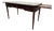Louis XVI Flat Desk in Mahogany from Jansen, 1890s For Sale