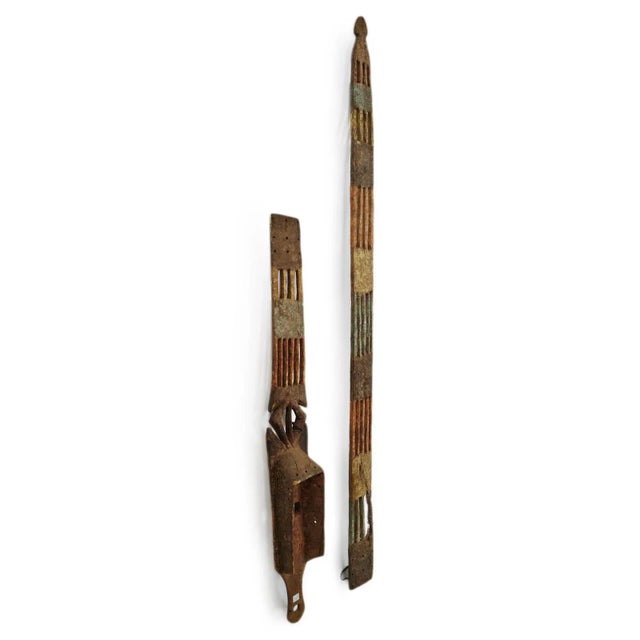 Vintage Tall Dogon African Sirige Mask Mali For Sale - Image 4 of 13