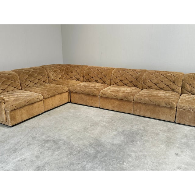 Large Modular Sofa from Laauser, 1970s, Set of 7 For Sale - Image 9 of 15