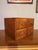 Vintage Macey Library Card Catalog – Four Drawer Wood Cabinet With Brass Hardware For Sale - Image 13 of 13