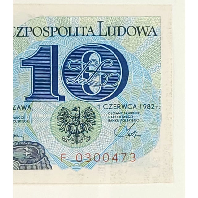 1910s Vintage Polish Currency, Framed For Sale - Image 5 of 6