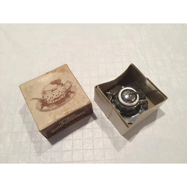 Vintage Alfred E. Knobler & Co Tea Infuser For Sale - Image 10 of 13