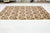 Handmade Paki Peshawar Wool Rug With Allover Design in Brown For Sale - Image 9 of 10