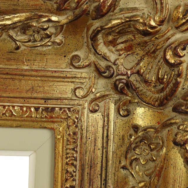 Baroque Style Frame in Classic Gold, 1920s For Sale - Image 16 of 18