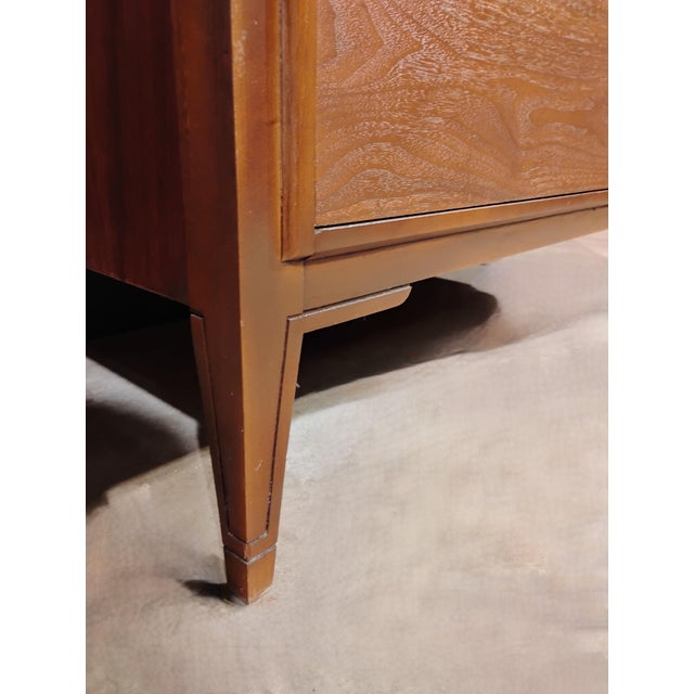 Kent Coffey Mid 20th Century Kent Coffey Tempo Tallboy Mid Century Modern Dresser Chest of Drawers For Sale - Image 4 of 8