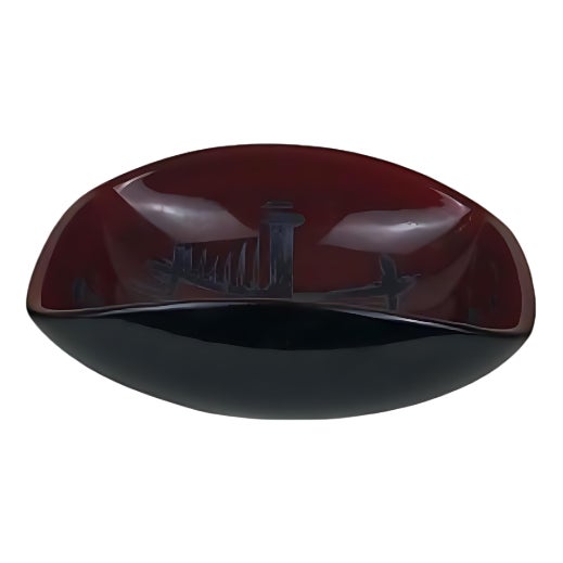 Pattern Dish by Fernand Elchinger, 1950s For Sale