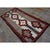 Textile 1920s Small Tribal Antique Bold Geometric Native American Flat Weave Navajo Rug For Sale - Image 7 of 11