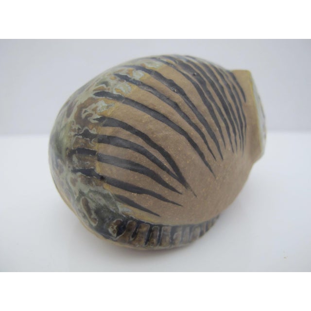 Mid-Century Modern Lisa Larson Lilla Zoo Series Cat Loaf Stoneware Gustavsberg Sweden Figurine For Sale - Image 3 of 10