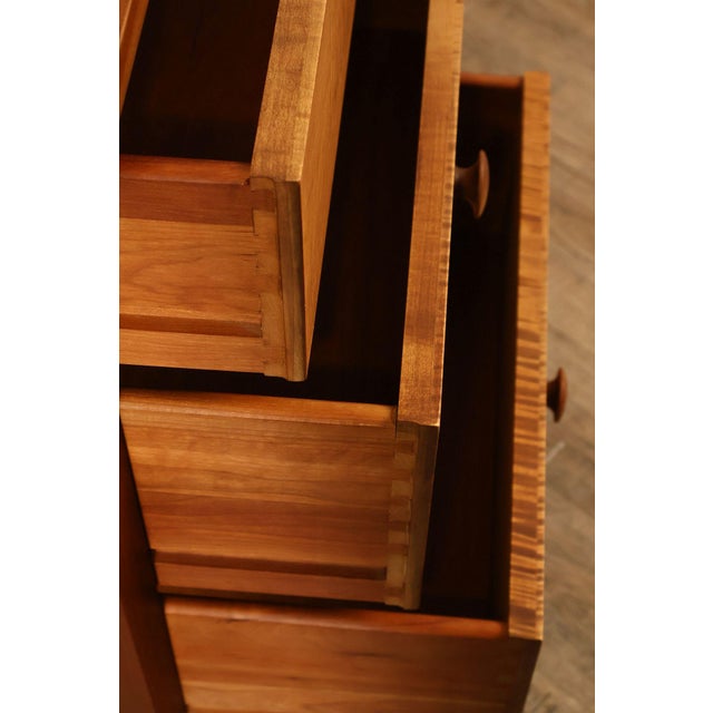 Late 20th Century Stickley Harvey Ellis Collection Inlaid Nine Drawer Dresser For Sale - Image 5 of 18