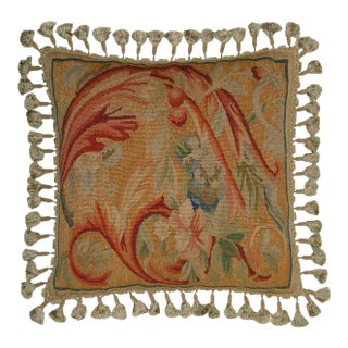 Aubusson Flourishes Throw Pillow For Sale