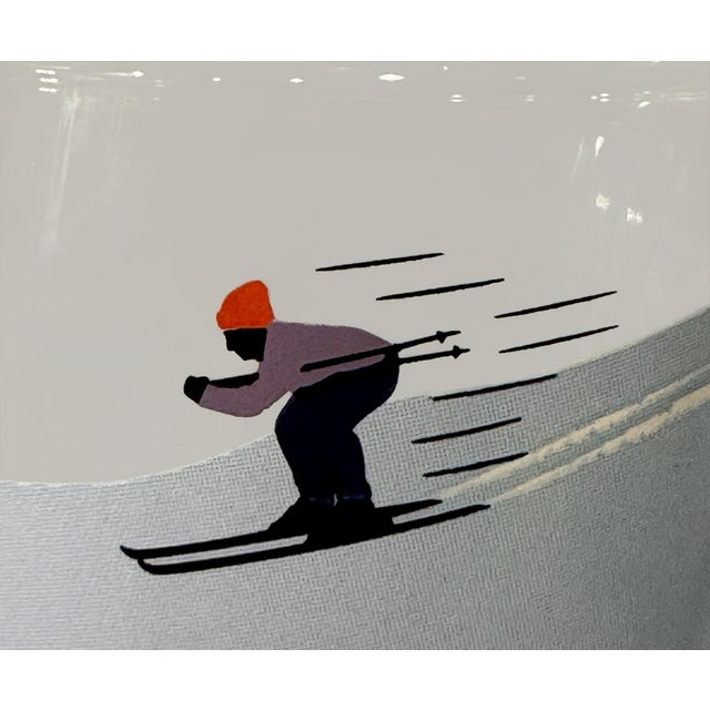 Vintage Italian Alpine Skier Highball Cocktail Glasses — Set of 4 For Sale - Image 12 of 14