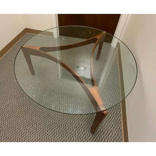 Wood 1960 Coffee Table by Sven Ellekaer For Sale - Image 7 of 7