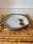 Vintage Mid-Century Owl Trinket Dish - Terracotta With White Glaze For Sale - Image 9 of 16