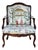 Pair of Large Sherrill Furniture Bergere Armchairs in Thibaut “Ting Yuan” For Sale - Image 15 of 18