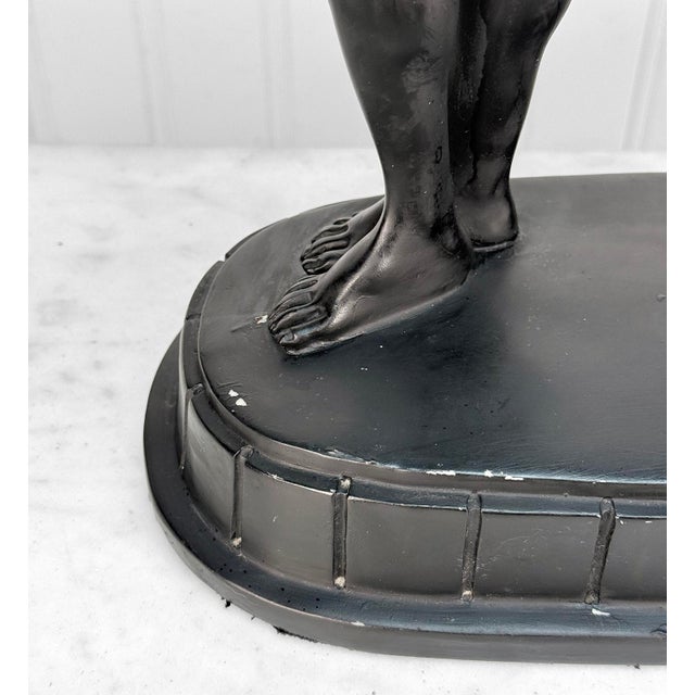 Vintage Art Deco Nude Women & Man Romance Figural Table Lamp For Sale - Image 9 of 10