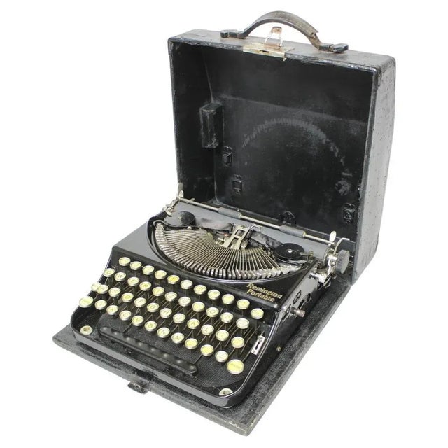 Typewriter from Remington Portable, USA, 1910s For Sale - Image 9 of 9