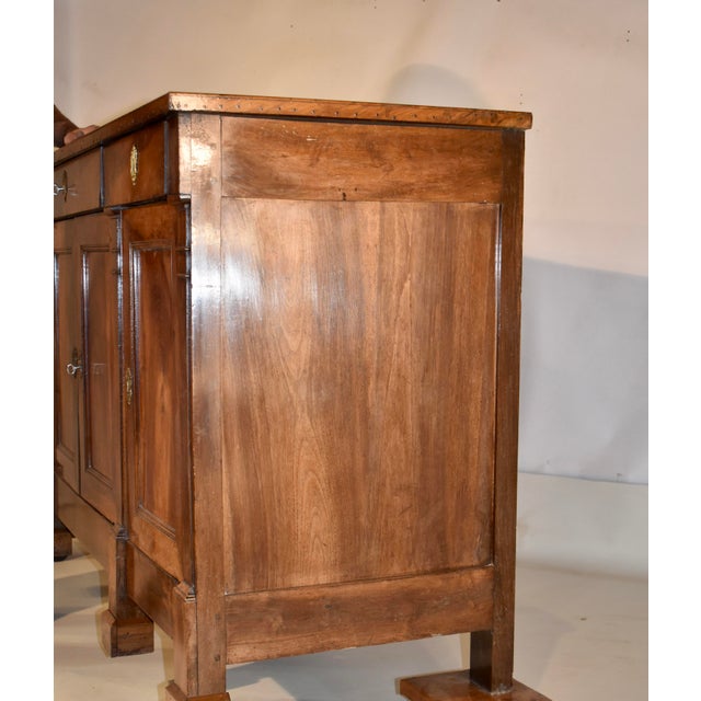 18th Century French Directoire Enfilade Made From Walnut For Sale - Image 9 of 13