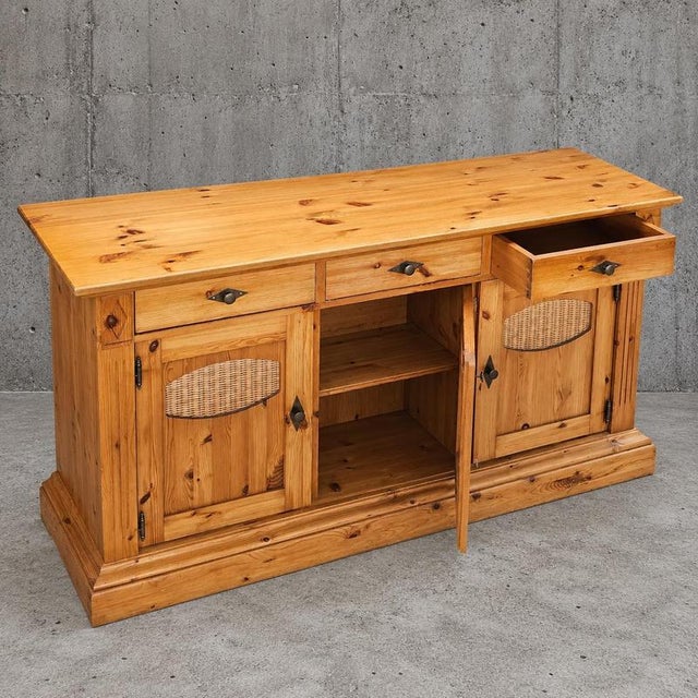 Classic Pine Vertiko Sideboard For Sale - Image 3 of 8