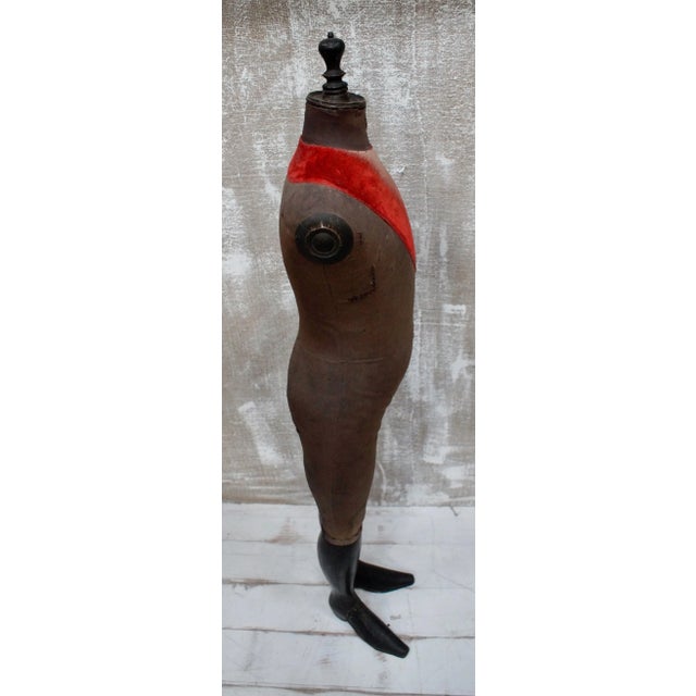 Antique French Napoleon III Child Dress Form For Sale - Image 3 of 15