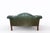 Dark Green Late 20th Century Chesterfield Sofa and Love Seat Set in Hunter Green For Sale - Image 8 of 13