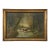Framed Oil Painting on Canvas by J. Vanlint 'Landscape With Cows' For Sale