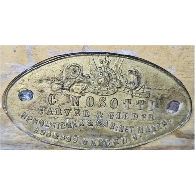 Wood Large English Giltwood Convex Bullseye Mirror, by Charles Nosotti For Sale - Image 7 of 9