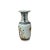 Orient Crackle Gray Warrior Graphic Artistic Pottery Ceramic Vase For Sale - Image 13 of 14