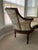 Traditional Vintage French Regency Fainting Couch With Ornate Upholstery For Sale - Image 3 of 7