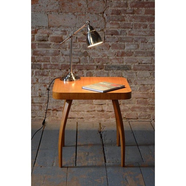 Vintage Bauhaus Table Lamp in Chrome-Plated Steel, France, 1980s For Sale - Image 9 of 11