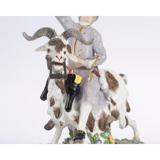 Antique German Porcelain Sculpture, 1800s For Sale - Image 4 of 10