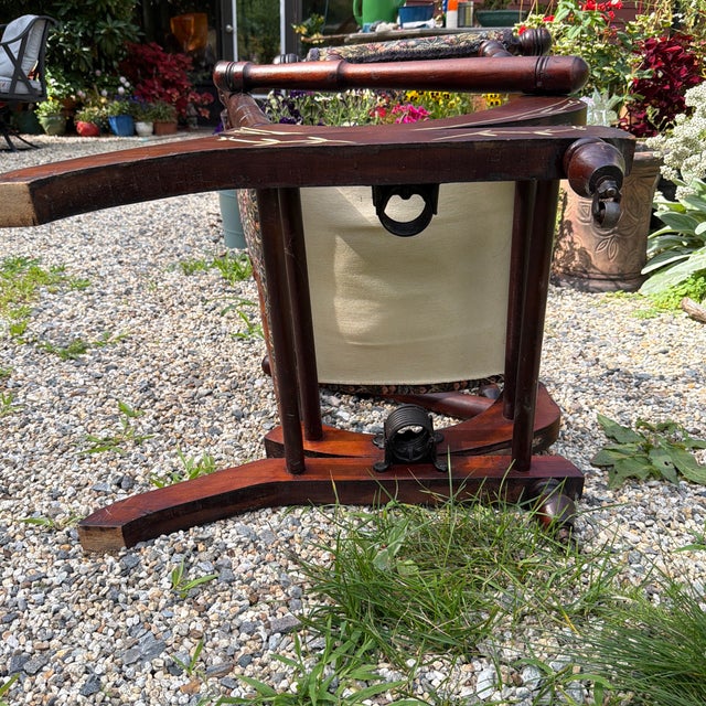 Antique 19th Century Eastlake Rocking Chair With Springs For Sale In Boston - Image 6 of 9