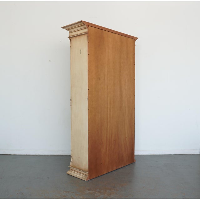 Cream Vintage French Inspired Bookshelf For Sale - Image 8 of 15