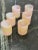Contemporary Handmade Pink and Green Double Old Fashioned Glasses - Set of 6 For Sale In Little Rock - Image 6 of 7