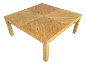 Parsons Square Coffee Table Manner of Milo Baughman