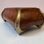 Vintage Mahogany Wood, Brass and Leather Box by Maitland Smith For Sale In New York - Image 6 of 10