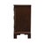 Late 20th Century Baker Furniture Solid Burled Walnut Traditional Chippendale Style 30" Three Drawer Nightstand For Sale - Image 10 of 12