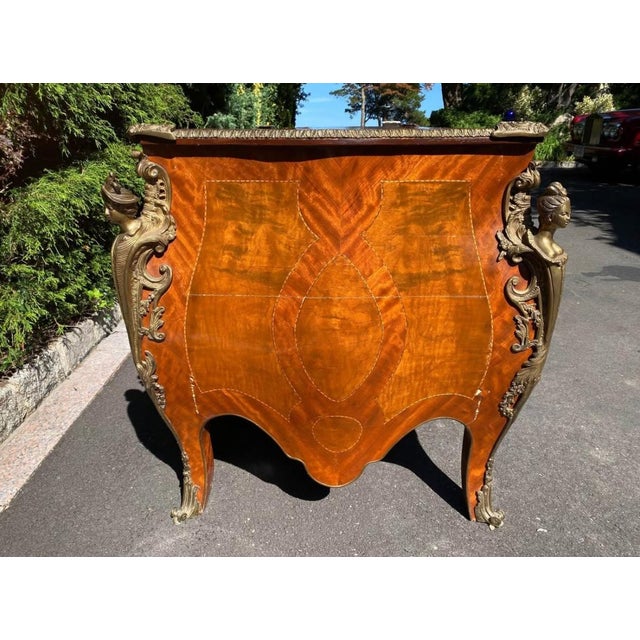 Baroque Antique Wood Desk For Sale In New York - Image 6 of 9