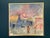 Original vintage scandinavian oil on panel – “figure in landscape” by poul k. Jörgensen – signed – framed – 51 × 48 cm...